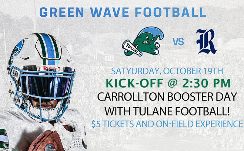 Carollton Boosters at Tulane Football