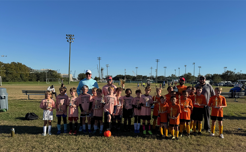 U10 Boys Champs - Krakens & Runner Ups - Defenders